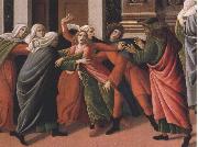 Sandro Botticelli Stories of Virginia France oil painting artist